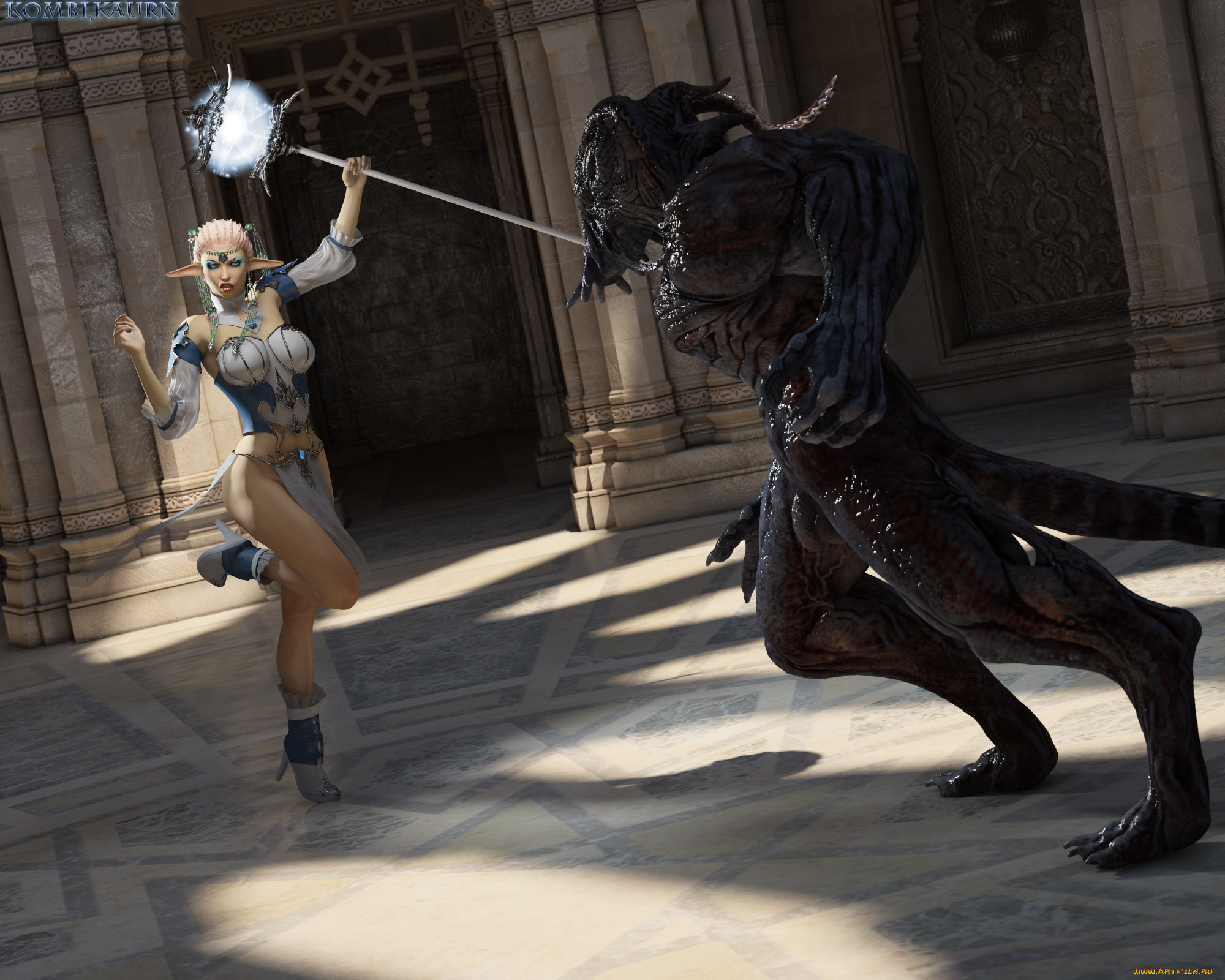 syrrist in battle, 3 , fantasy , , , , 
